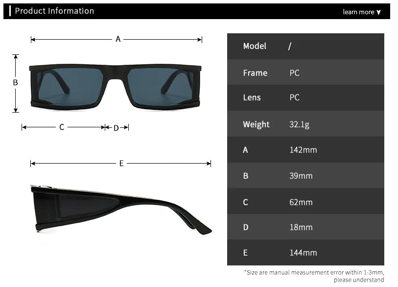 Trendy Oversized Sunglasses for Men and Women